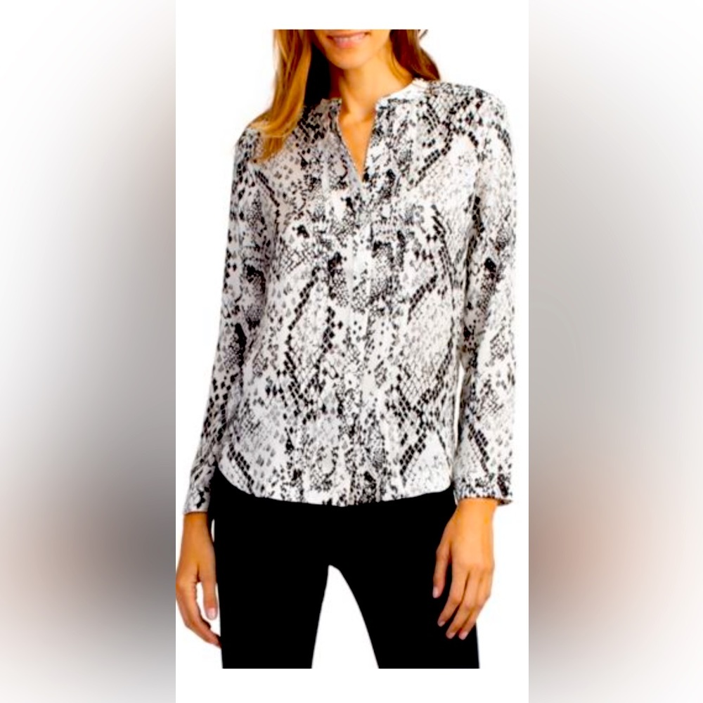 Snakeskin Print Shirt